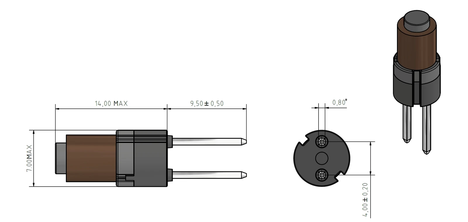 ROD DIMENSIONS ROD DIMENSIONS